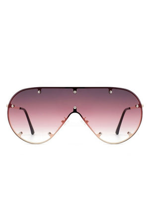 Retro Oversize Aviator Fashion Sunglasses