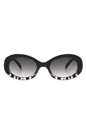 Oval Retro Clout Round Vintage Fashion Sunglasses