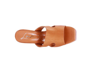 PDA High Heel Platform Croc Sandals