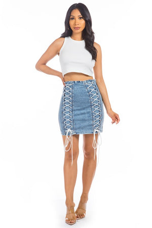 SEXY DENIM SKIRTS