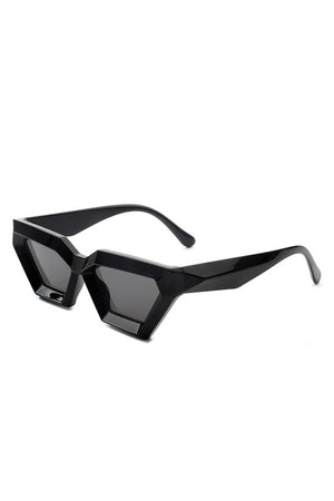 Retro Square Chunky Cat Eye Fashion Sunglasses