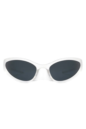 Rectangle Retro Irregular Oval Fashion Sunglasses