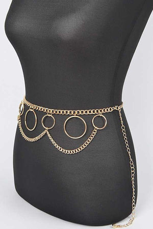 Hoop And Chain Iconic Chain Belt
