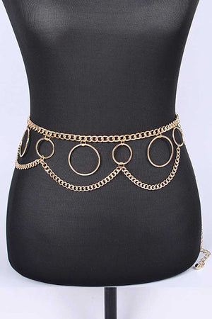 Hoop And Chain Iconic Chain Belt