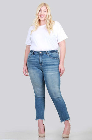 Plus Size Relaxed Skinny Jeans