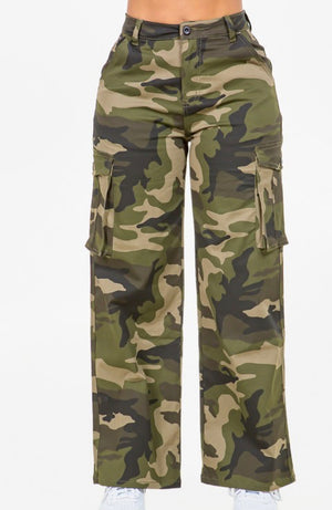 Camo Baggy Jeans