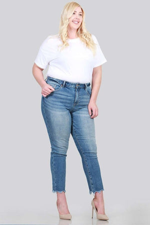 Plus Size Relaxed Skinny Jeans