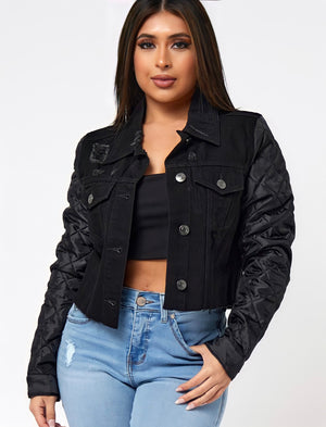 Black Fly Girl Jacket